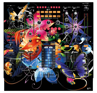 Pioneer DJ DJM 2000 Skin Lotus Garden